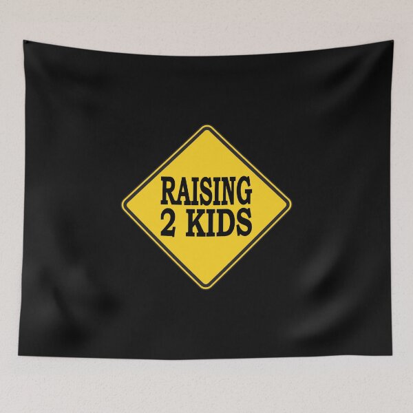 Item preview, Raising 2 Kids Essential Sticker designed and sold by SW33TSP0T.