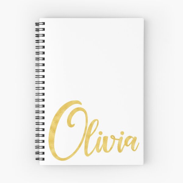 Item preview, Olivia Gold Metallic Name designed and sold by Amy Olsen.