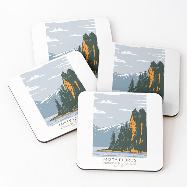 Item preview, Misty Fjords National Monument New Eddystone Rock designed and sold by KrisSidDesigns.