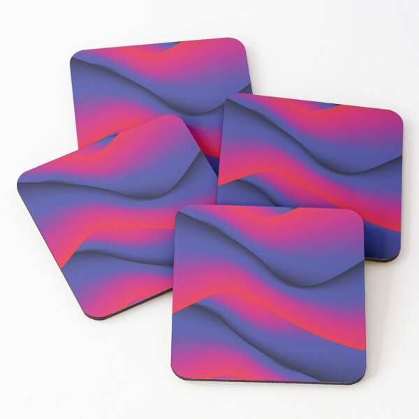 Item preview, Abstract trippy waves of colour   designed and sold by TalderDesigns.
