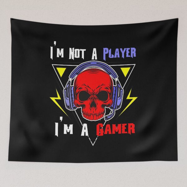 Item preview, I'm Not A Player I'm A Gamer designed and sold by printhappy4you.
