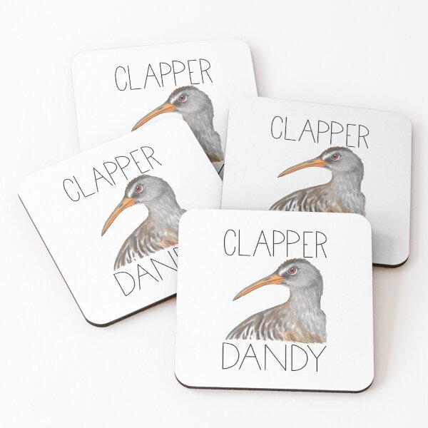 Item preview, Clapper Dandy (Clapper Rail) designed and sold by LauraWolfArtist.