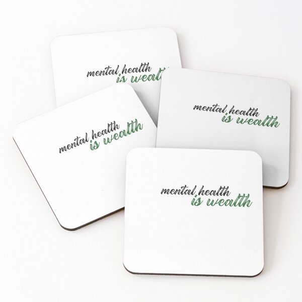 Item preview, Mental Health is Wealth designed and sold by AffirmationTeez.