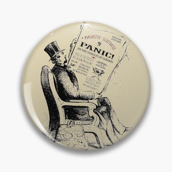 Item preview, The Smiths Panic Vintage Illustration designed and sold by LookSharpish.
