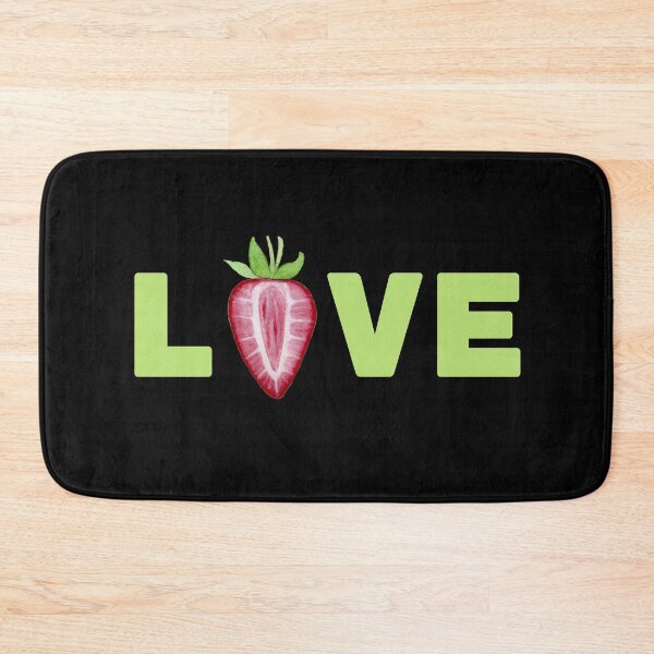 Item preview, Strawberry Love word art, Strawberry fruit-Strawberry love designed and sold by MiloHarris.