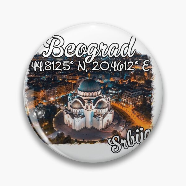 Item preview, Beograd Koordinate  designed and sold by Srbi.