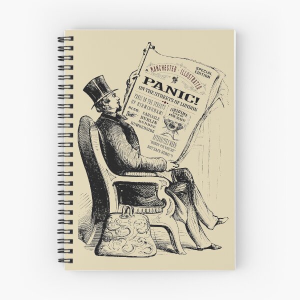 Item preview, The Smiths Panic Vintage Illustration designed and sold by LookSharpish.