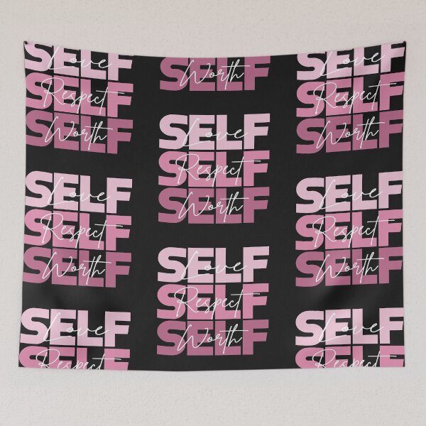 Item preview, Self love self respect self worth designed and sold by TheRightHonMP.