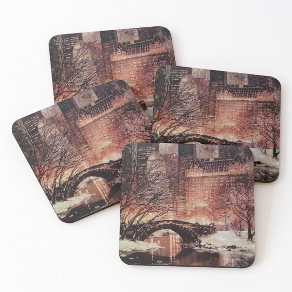 Item preview, Winter in Central Park, Watercolor Manhattan designed and sold by Tamarage.