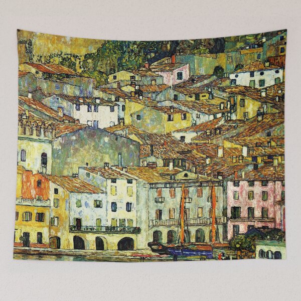 Item preview, Malcesine en el lago de Garda (1913), Gustav Klimt designed and sold by allhistory.