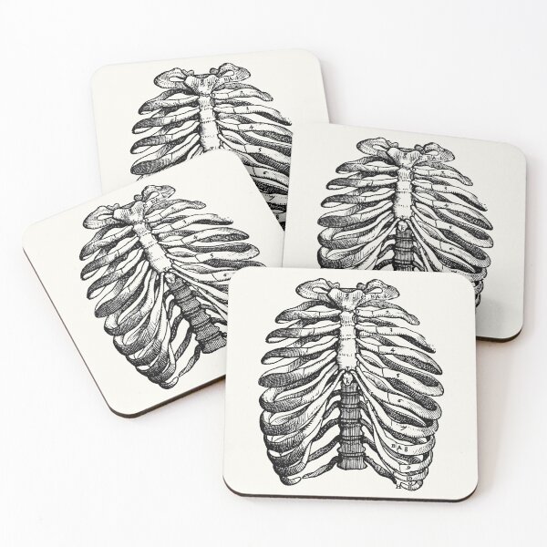 Item preview, Skeletal Chest (white) designed and sold by Robert Ropars.