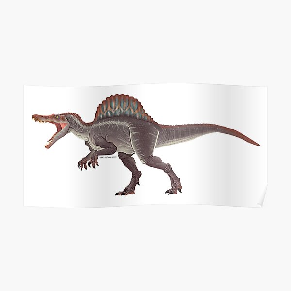 JP Spinosaurus Poster