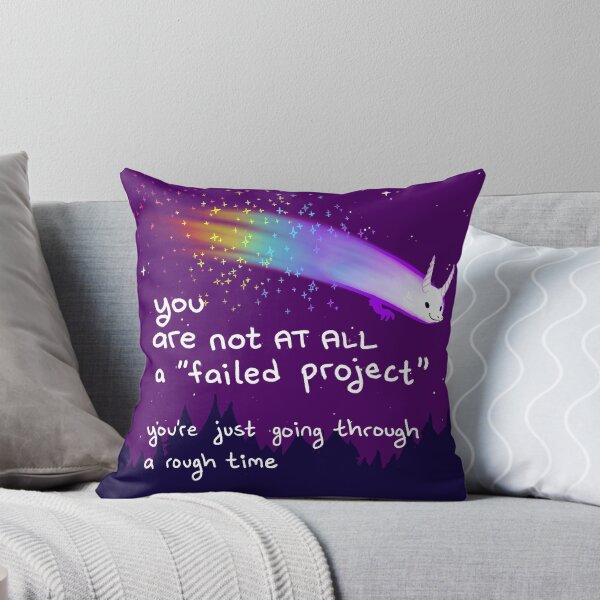 Item preview, "You're Not AT ALL a Failed Project" Dragon Comet designed and sold by thelatestkate.