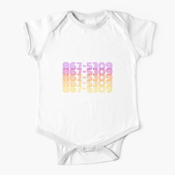 867 Five 309 Baby One Piece By Flash Jordan Redbubble