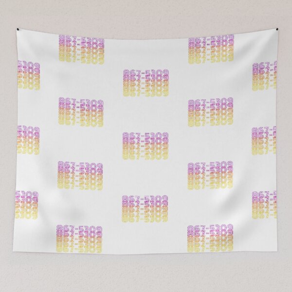 Item preview, 80s Music Fan - 867-5309 - 1980s Famous Phone Number - Song Lyrics designed and sold by DesignByLeo.