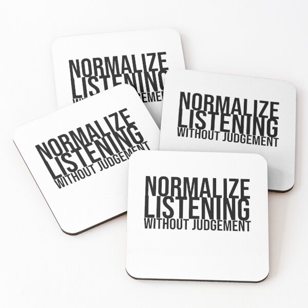 Item preview, Normalize Listening Without Judgement  designed and sold by AffirmationTeez.