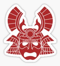 Samurai Mask Sticker