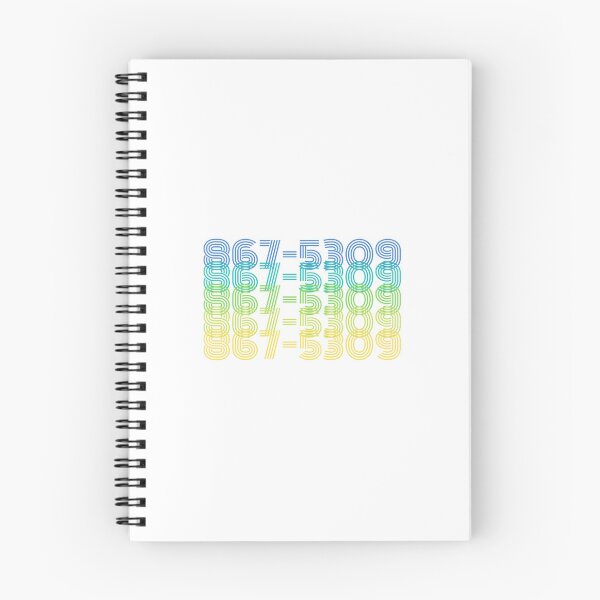 Item preview, 80s Music - 867-5309 - 1980s Famous Phone Number - Song Lyrics designed and sold by DesignByLeo.