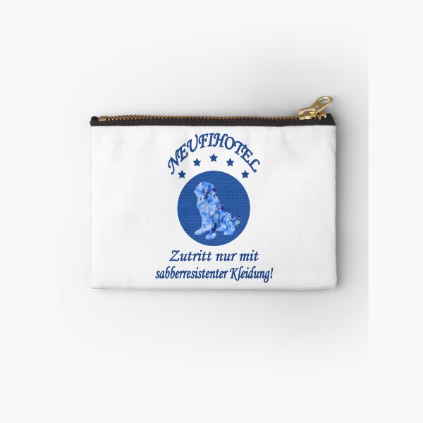 Item preview, Newfoundland dog blue Neufihotel drool resistant designed and sold by Moonyflower.
