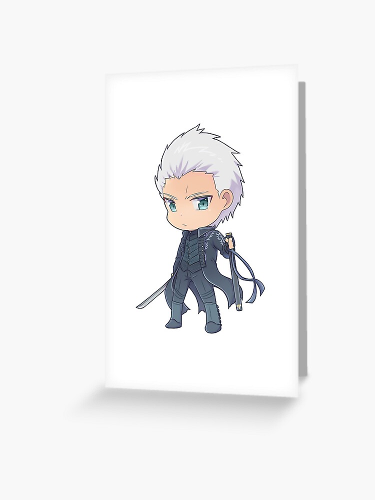 Vergil - Devil May Cry Greeting Card for Sale by MyAsianArt