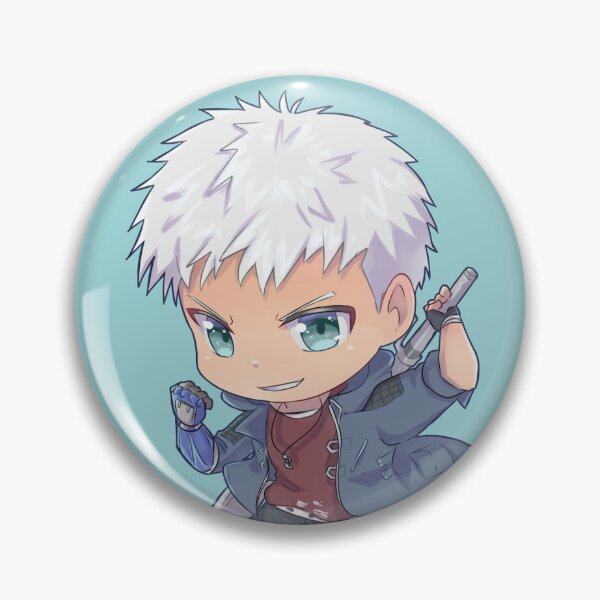 Artikelvorschau, DMC5 Schwarzer Chibi entworfen und verkauft von krowmiums.