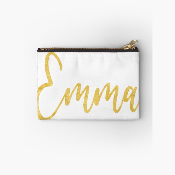 Aperçu de l'œuvre Nom métallique d'or d'Emma créée et vendue par Amy Olsen.