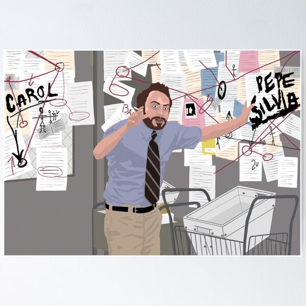 that meme of charlie day with the conspiracy wall is permanently