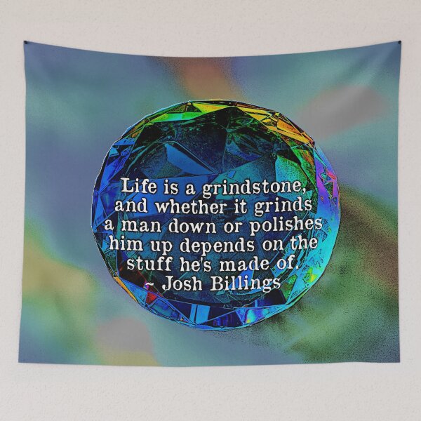Item preview, Life Is A Grindstone designed and sold by Emilyromrell.