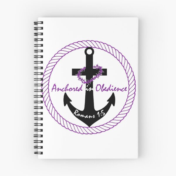 Item preview, ANCHORED IN OBEDIENCE (Romans 1:5) designed and sold by BLYFTD.
