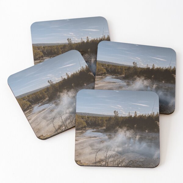 Item preview, Hot Spring in Yellowstone National Park designed and sold by WhimsicalRoad.