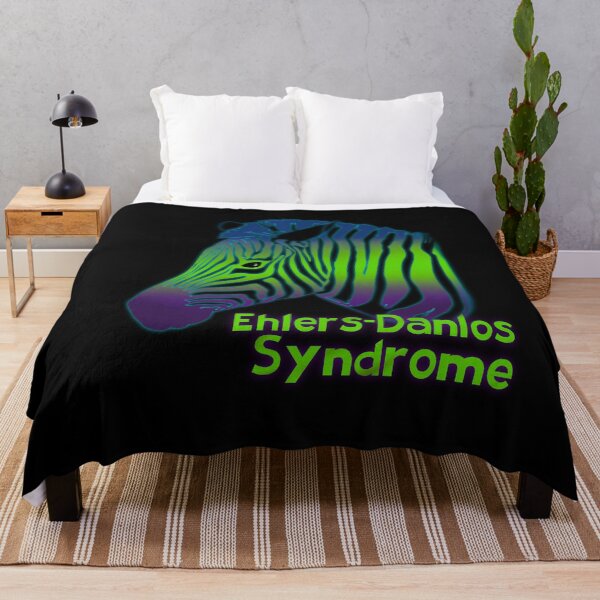 Item preview, Ehlers-Danlos Zebra - BlueGreen Theme designed and sold by EmyBeeDesigns.