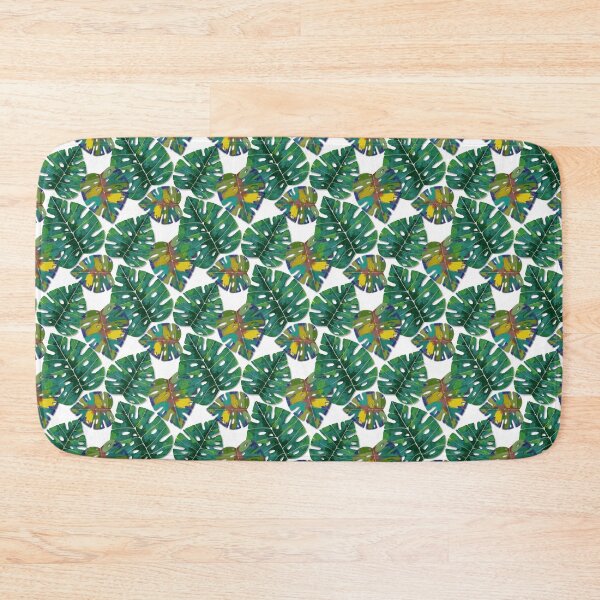 Item preview, Monstera leaf pattern with a modern twist  designed and sold by shaminia.