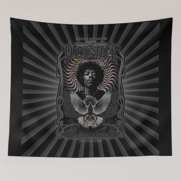 Item preview, Woodstock poster. Music Festival Alternative Poster. Original art designed and sold by el-padre.
