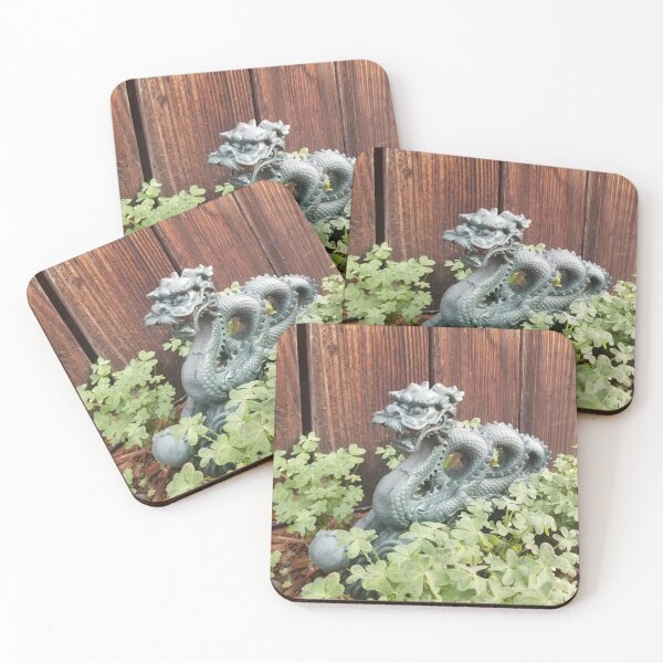 Item preview, Dragon in the Clovers designed and sold by ET Finn.