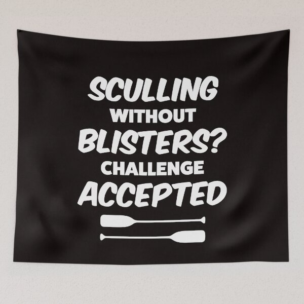 Item preview, Sculling Without Blisters Challenge Accepted | Rowing Crew Varsity Collegiate designed and sold by justjonboy.