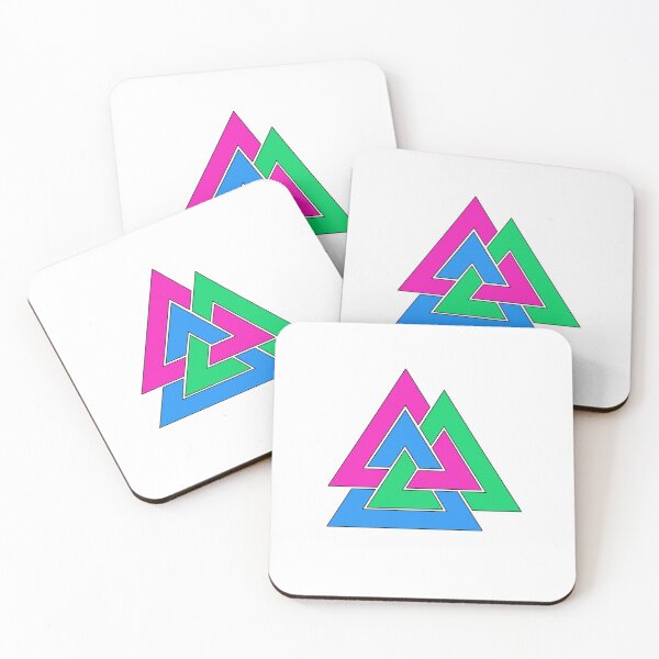 Item preview, Polysexual Viking Valknut designed and sold by hereticbassist.