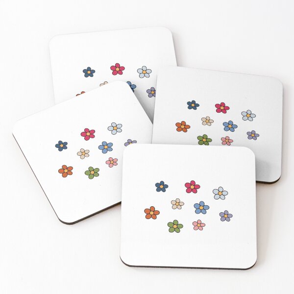 Item preview, 70s flowers designed and sold by basiastachurska.