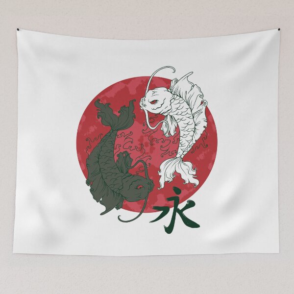 Item preview, Carpa Koi Yin Yang designed and sold by AGOYMI.