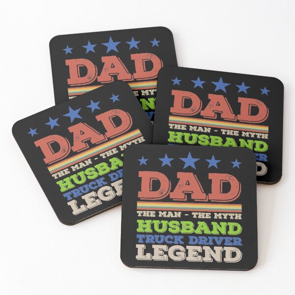 Item preview, Dad Husband Truck Driver Legend - The Man The Myth - Vintage Profession Gift For Men designed and sold by ALITOPRINCE.