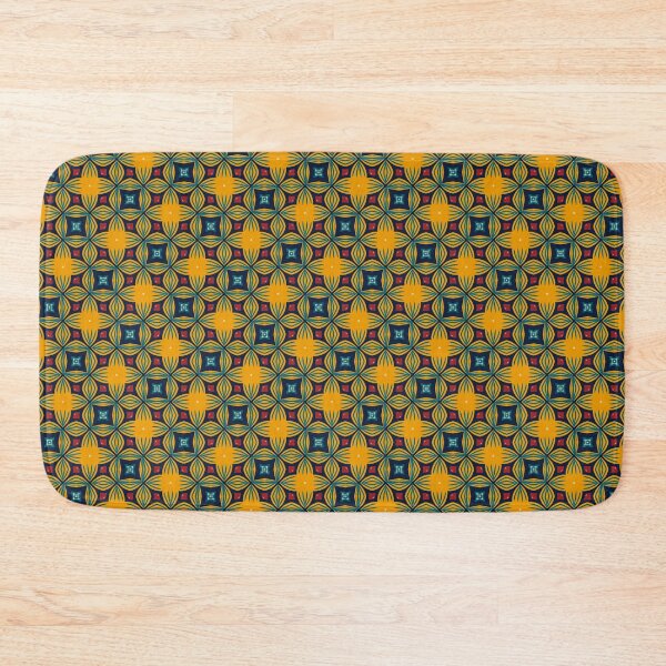 Item preview, Retro Nordic Design in Yellow, Red and Blue designed and sold by cozycaroline.