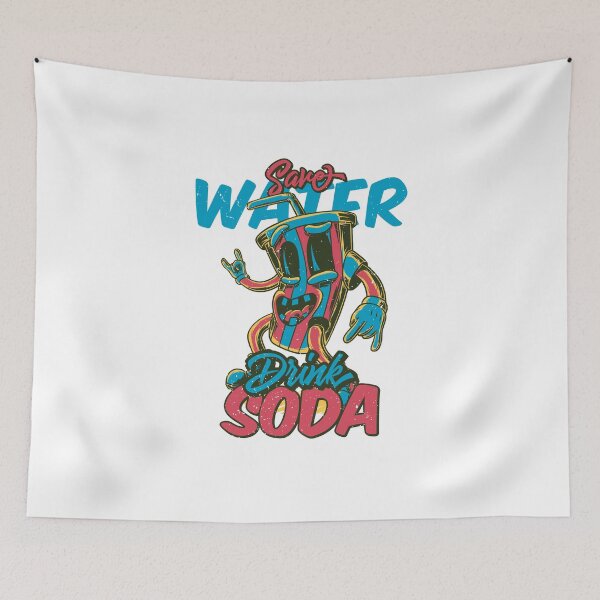 Item preview, save water drink soda designed and sold by FarahFaiz.