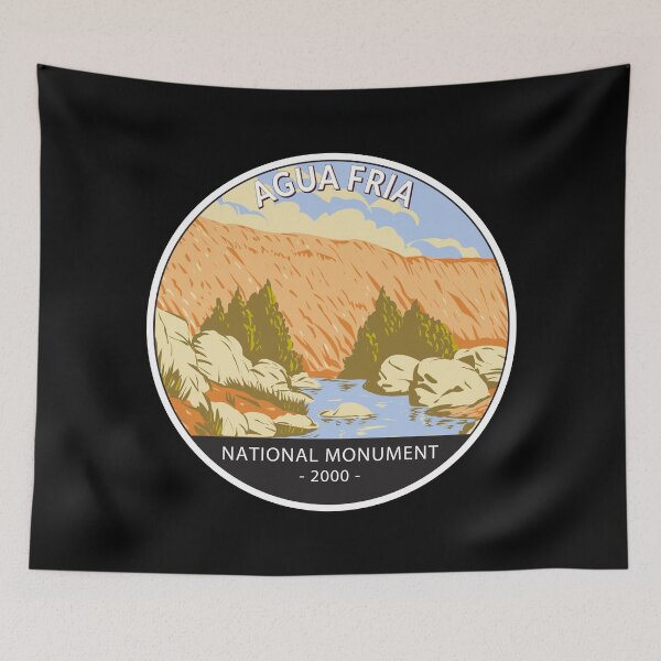 Item preview, Agua Fria National Monument Badger Springs Canyon Circle designed and sold by KrisSidDesigns.