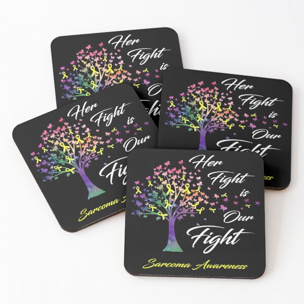 Item preview, Her Fight Is Our Fight Sarcoma Awareness designed and sold by Gillosina.