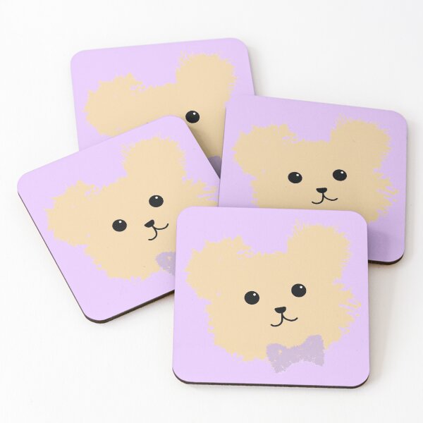 Item preview, osito de peluche con lazo morado designed and sold by Marianarequena.