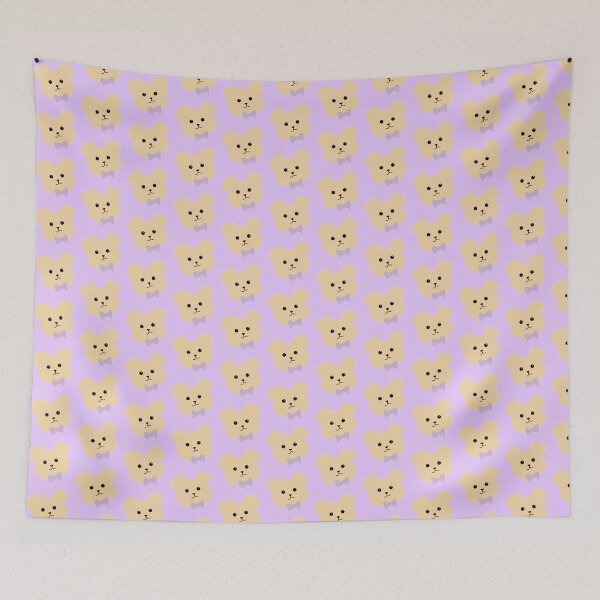Item preview, osito de peluche con lazo morado designed and sold by Marianarequena.