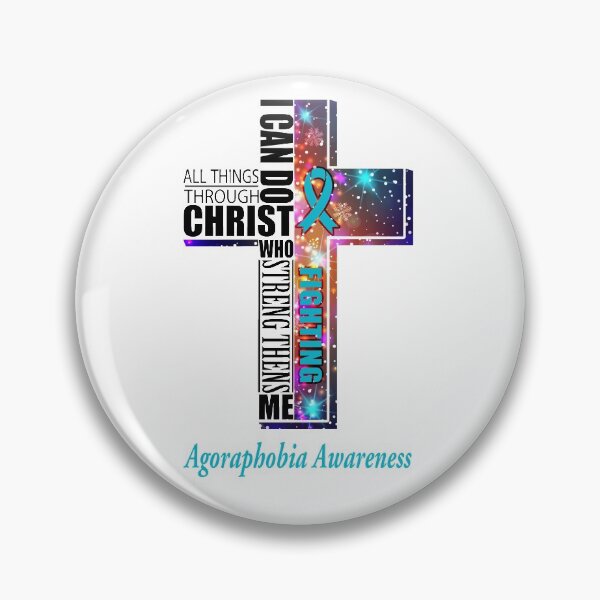 Item preview, I Can Do All Things Through Christ Agoraphobia Awareness designed and sold by Brad-FI.
