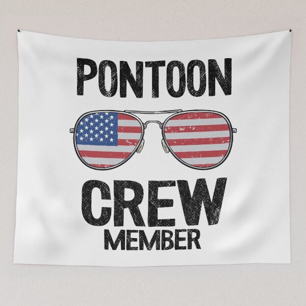Item preview, Pontoon Crew Member Funny Pontoon designed and sold by Stronzi.