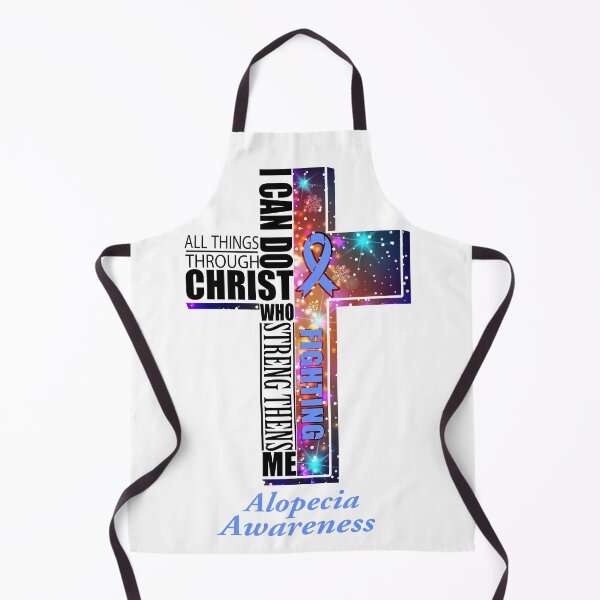 Item preview, I Can Do All Things Through Christ Alopecia Awareness designed and sold by Brad-FI.
