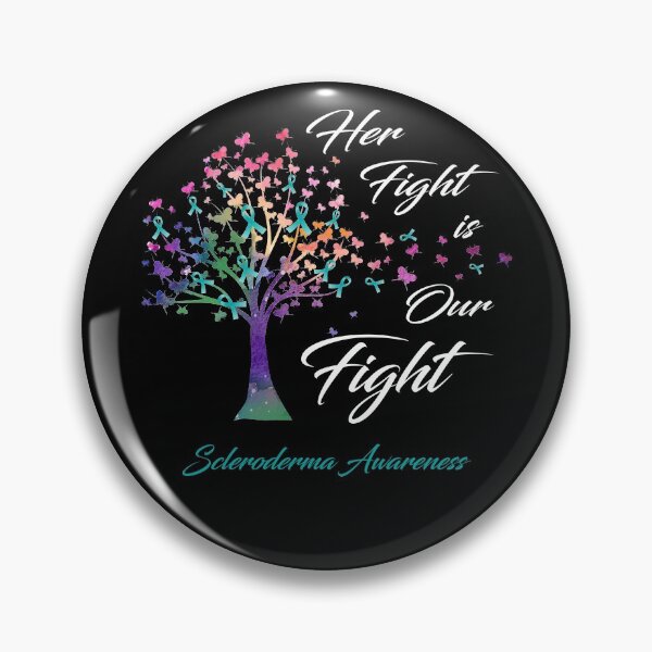 Item preview, Her Fight Is Our Fight Scleroderma Awareness designed and sold by Gillosina.