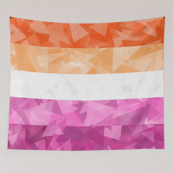 Item preview, Lesbian Pride Shards designed and sold by SchwarzEzri.